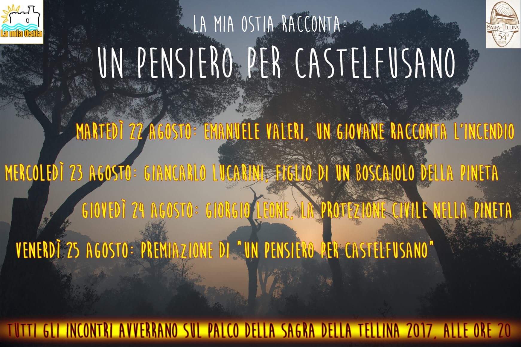 Un pensiero per Castelfusano: La mia Ostia racconta la pineta